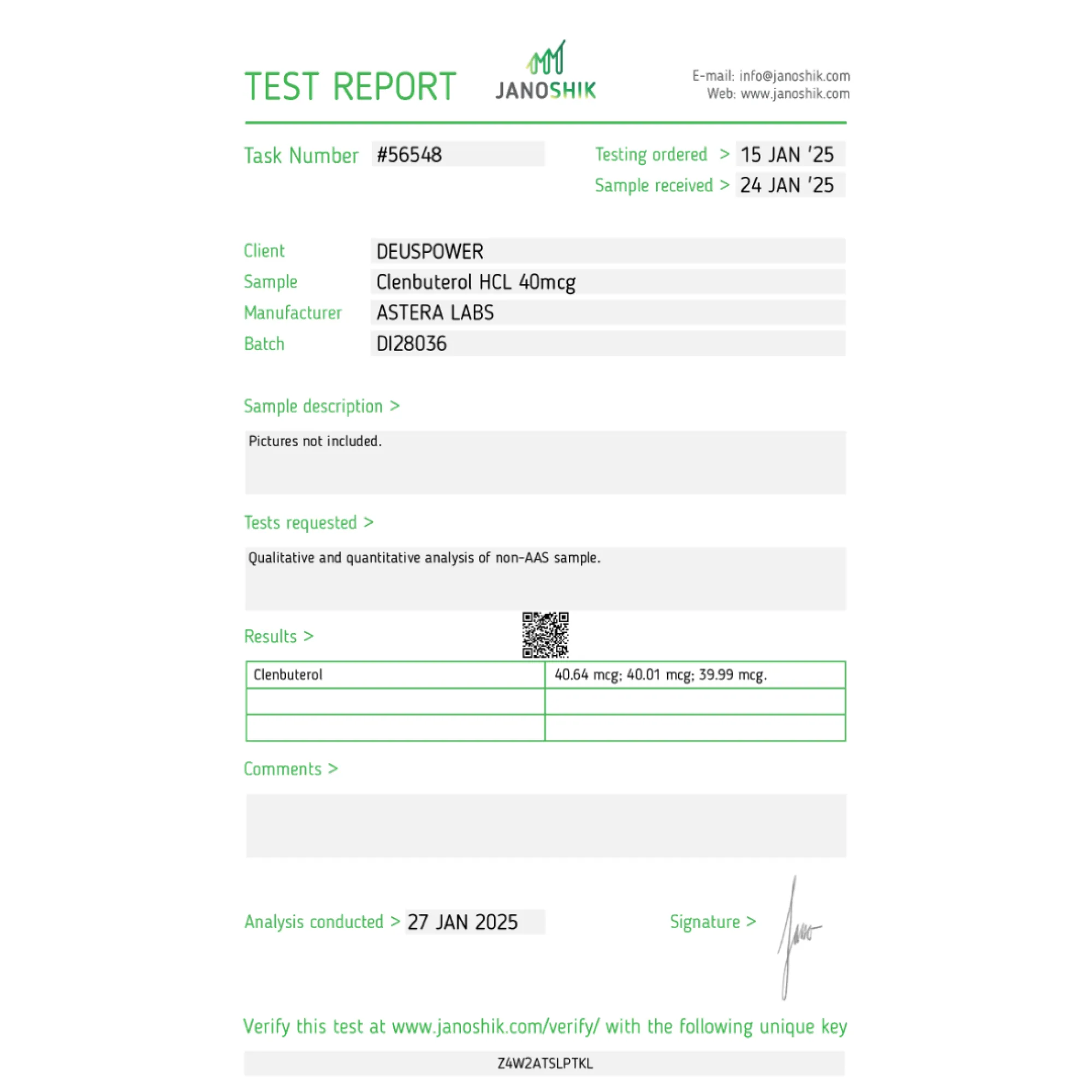 Clenbuterol HCL, Astera Labs, kup sterydy online - helixamed.com