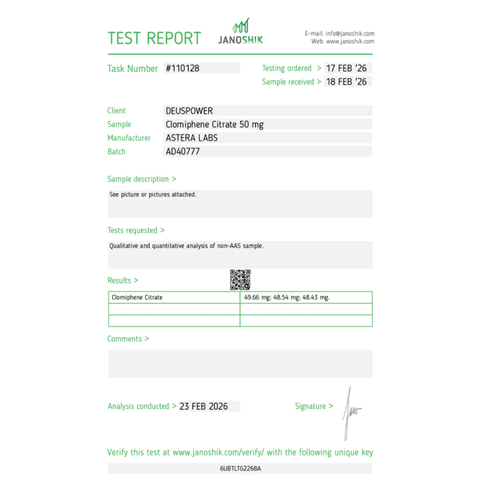 Clomiphene Citrate, Astera Labs, Buy Steroids Online - helixamed.com