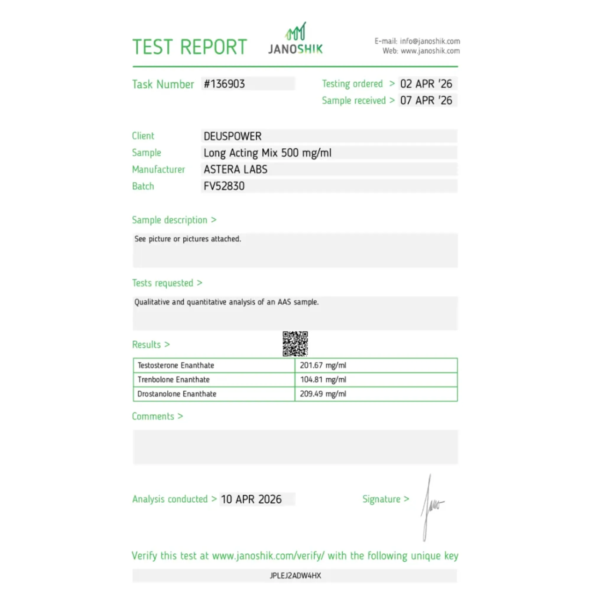 Long Acting Mix, Astera Labs, Buy Steroids Online - helixamed.com