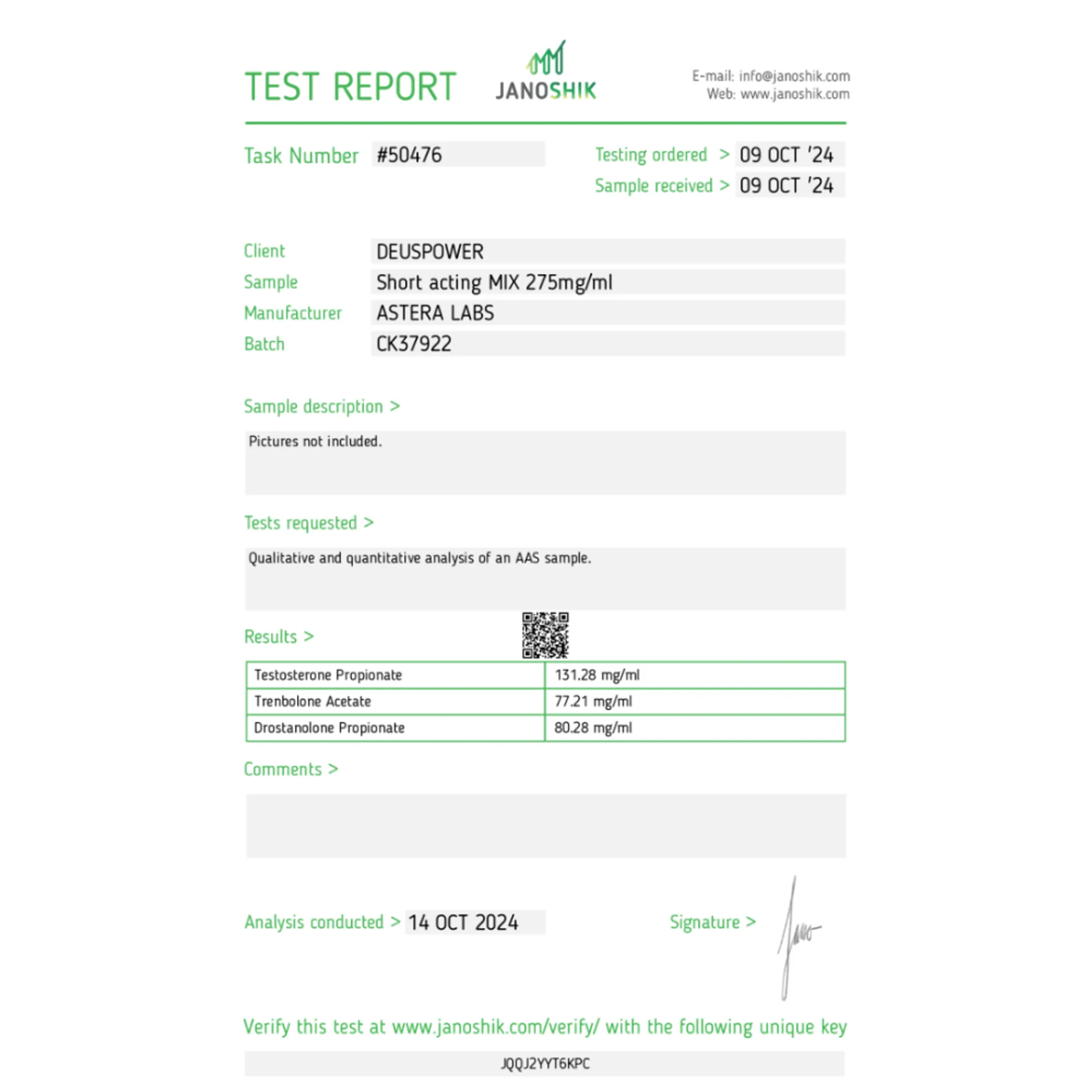 Mezcla de acción corta, Astera Labs, compre esteroides en línea - helixamed.com