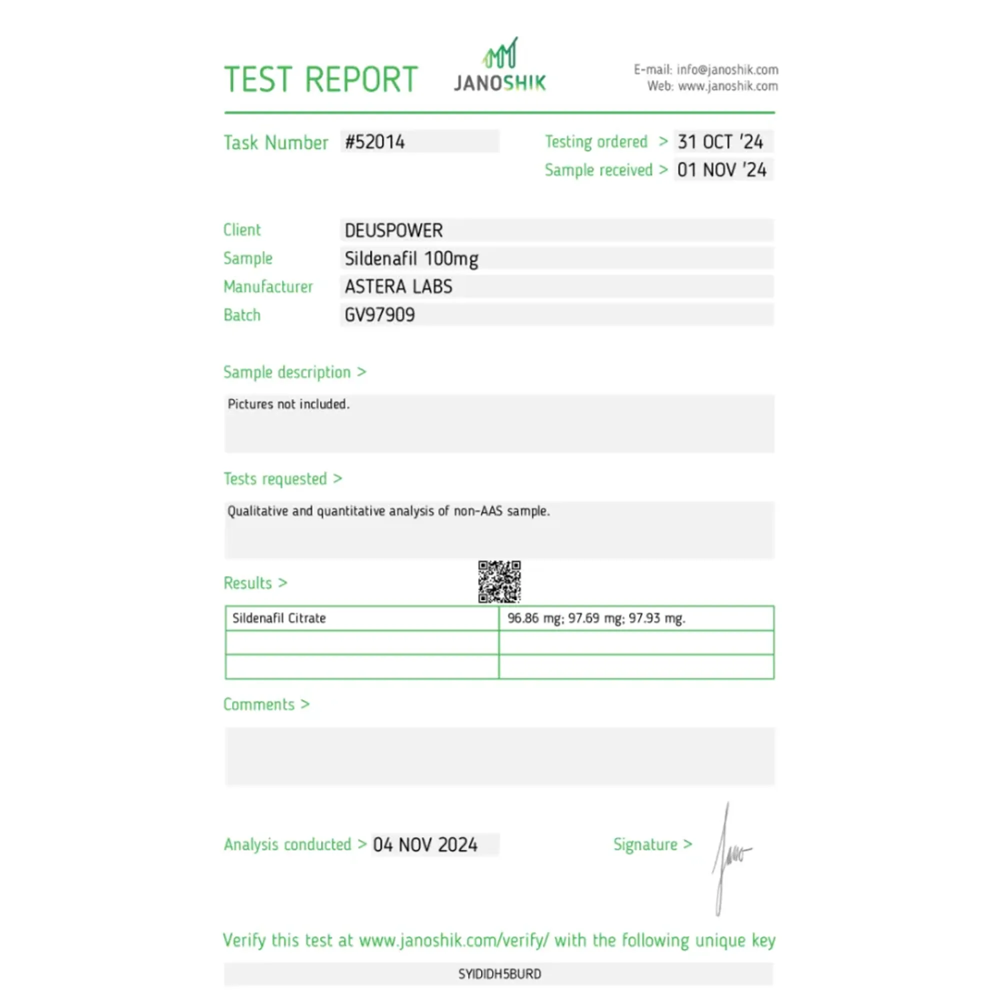 Sildenafil Citrate (Viagra) - 100 compresse, Astera Labs, Acquista steroidi online - helixamed.com