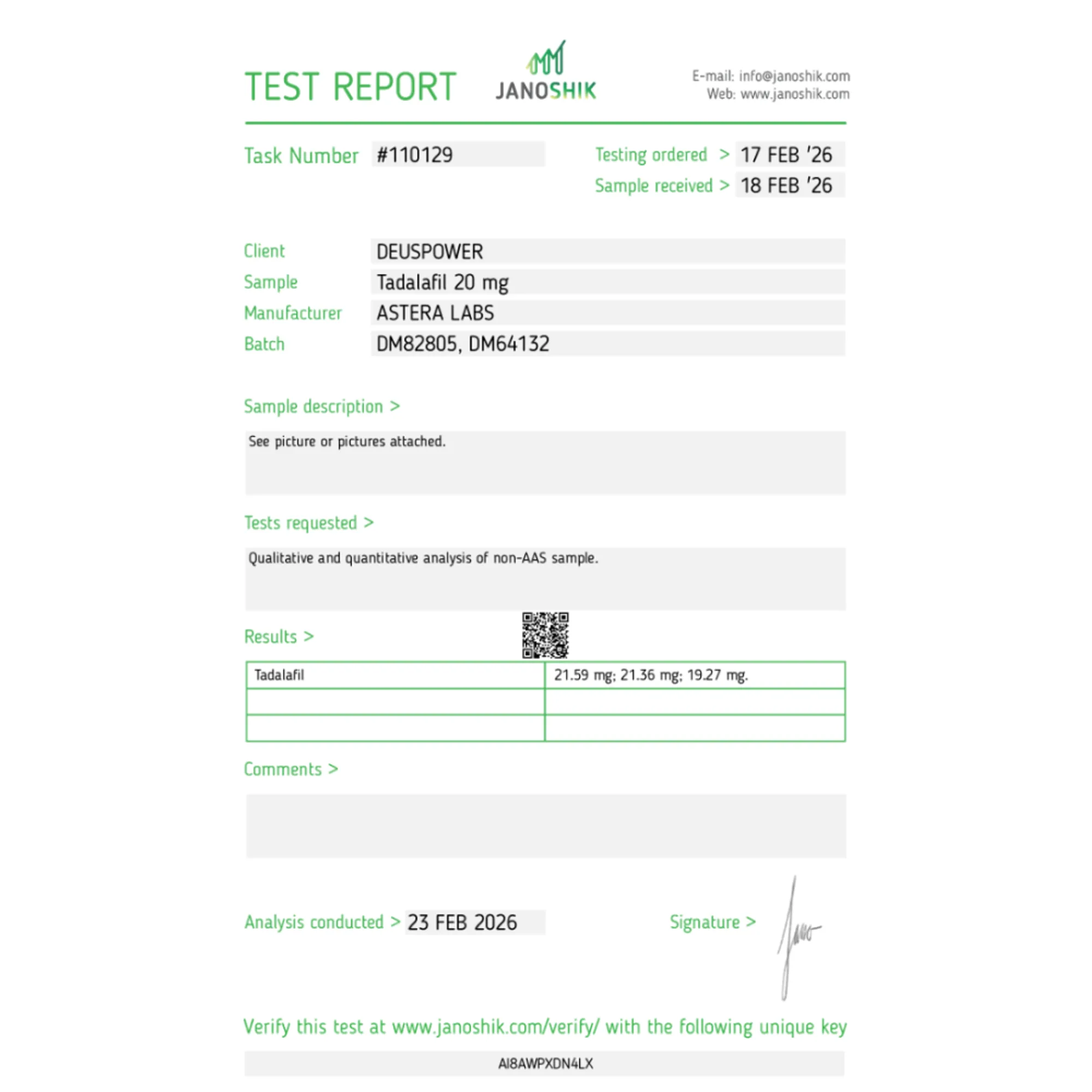 Tadalafil (Cialis) - 50 tabs, Astera Labs, Buy Steroids Online - helixamed.com
