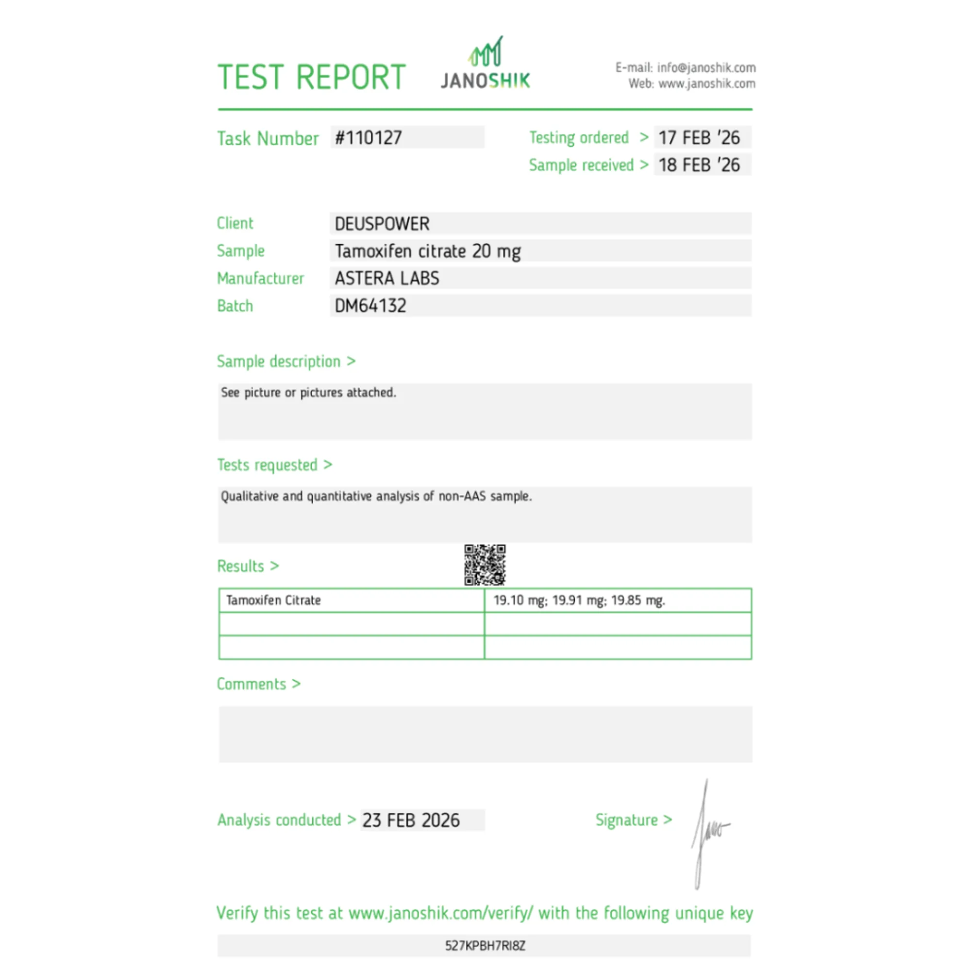 Tamoxifen Citrate, Astera Labs, Buy Steroids Online - helixamed.com
