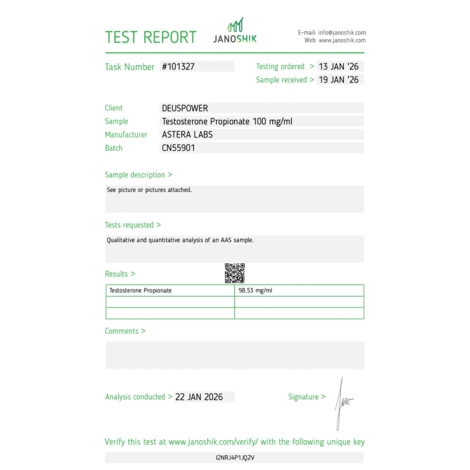 Testosterone Propionate, Astera Labs, Buy Steroids Online - helixamed.com