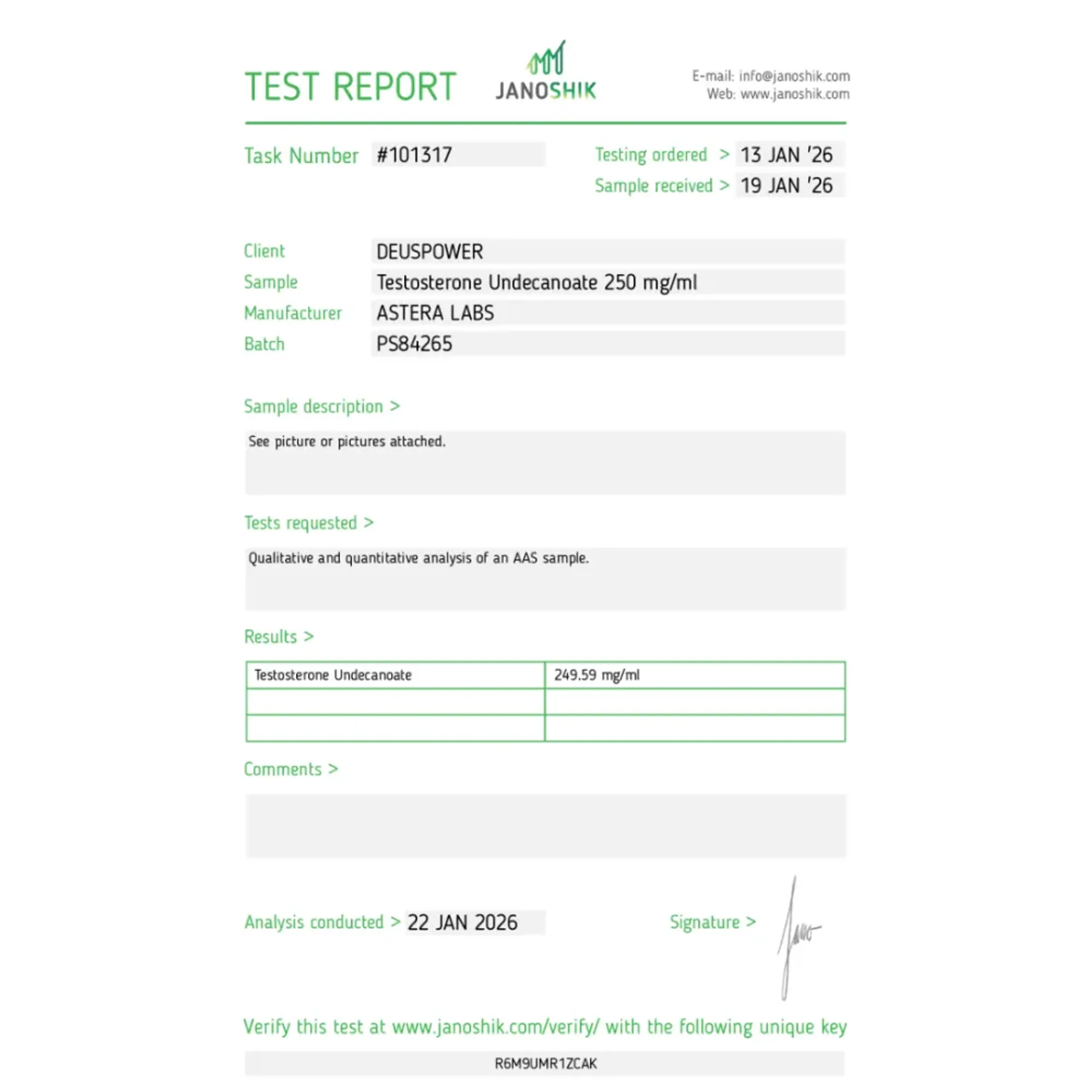 Testosterone Undecanoate, Astera Labs, Buy Steroids Online - helixamed.com