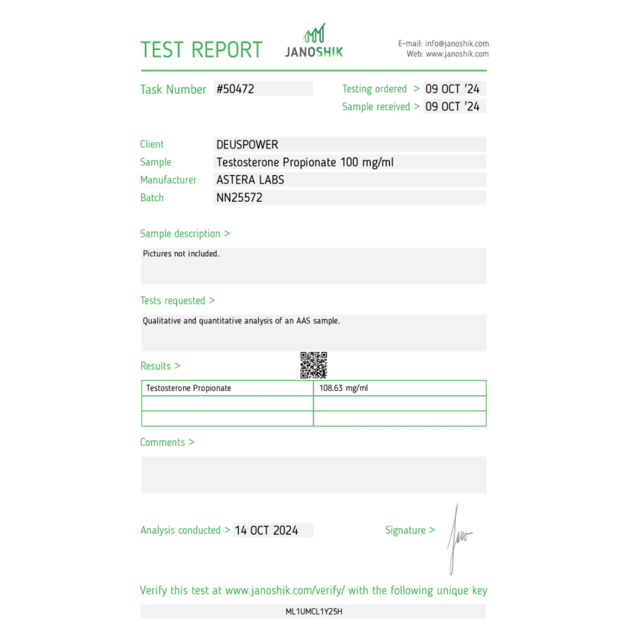 Testosterone Propionate, Astera Labs, Buy Steroids Online - helixamed.com