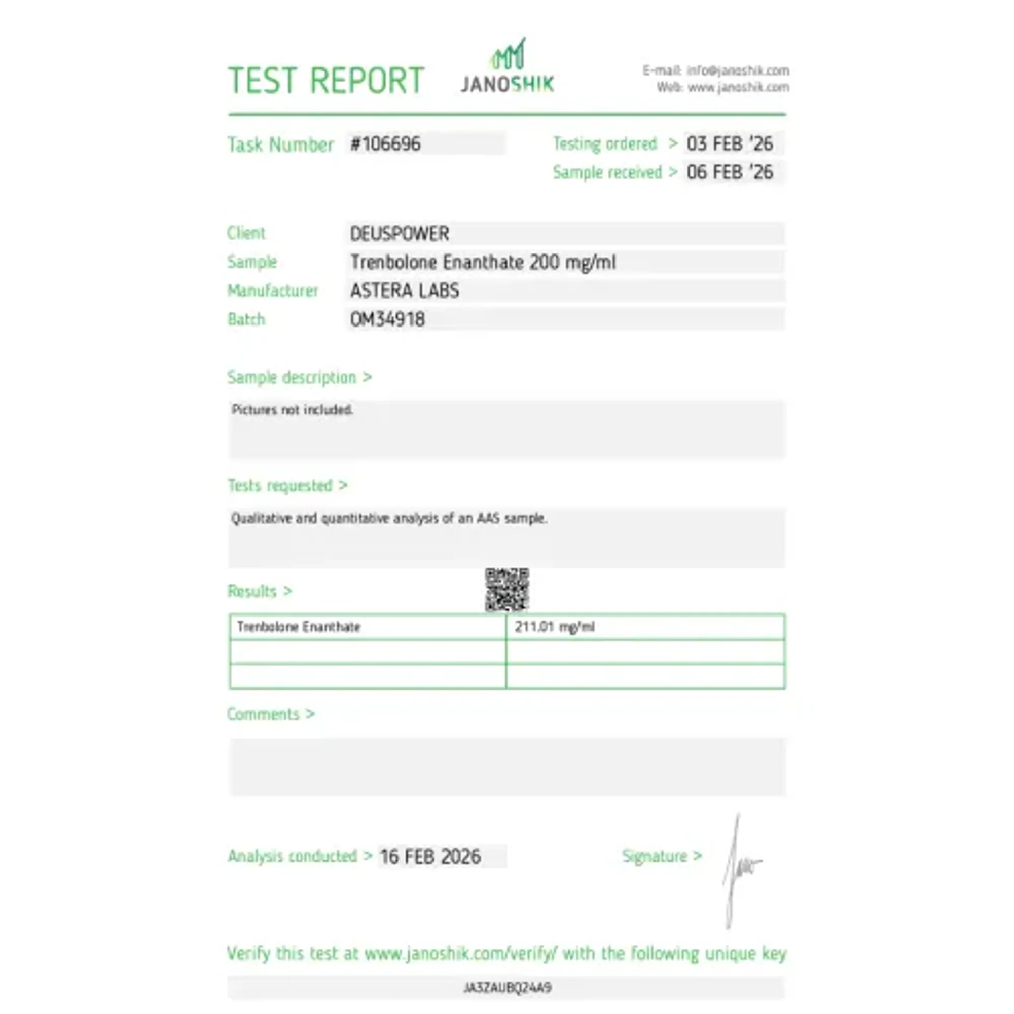 Trenbolone Enanthate, Astera Labs, Buy Steroids Online - helixamed.com