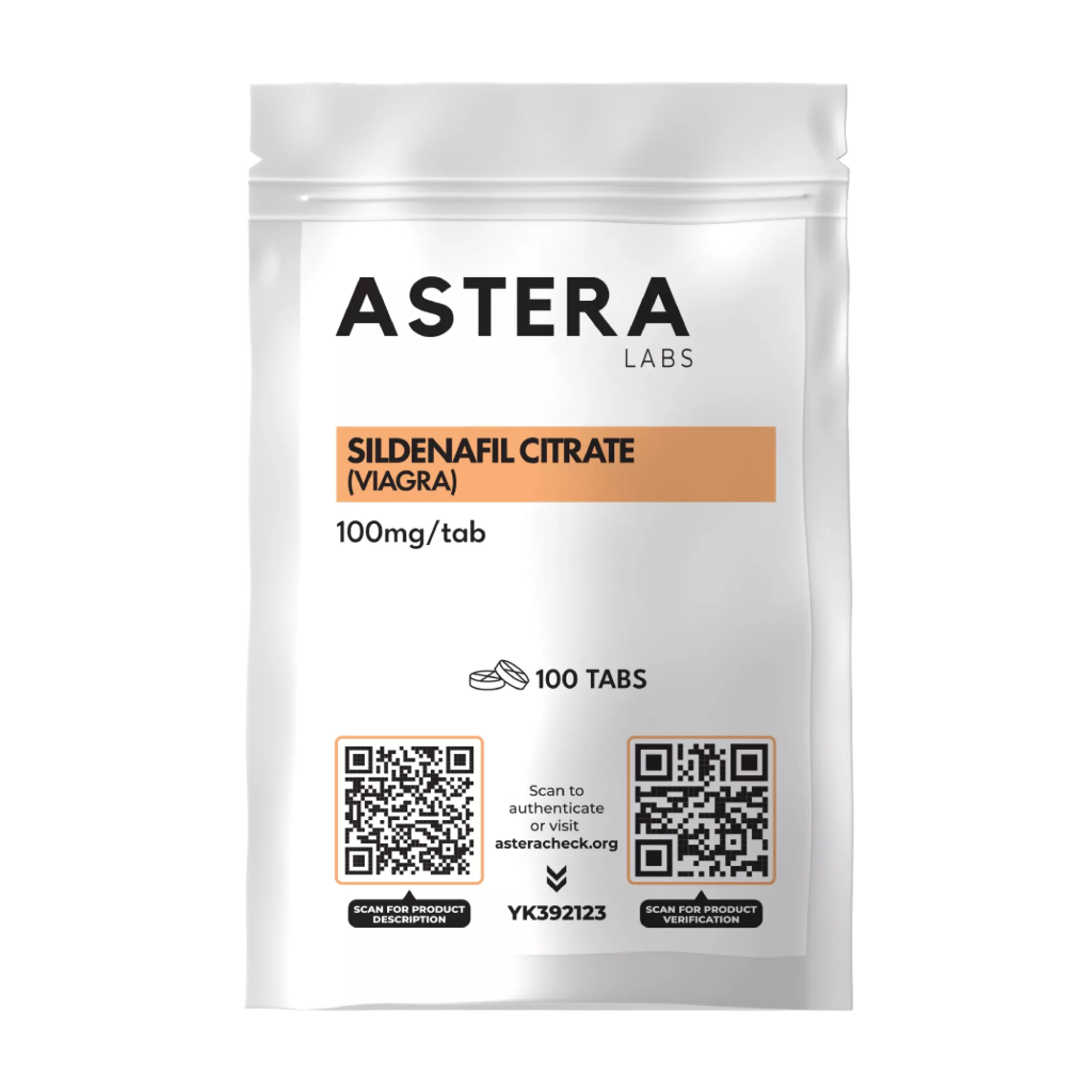 Sildenafil Citrate (Viagra) - 100 compresse, Astera Labs, Acquista steroidi online - helixamed.com