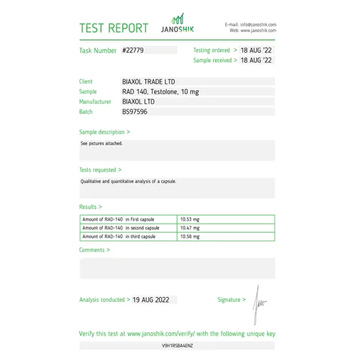 TESTOLONE (RAD140)