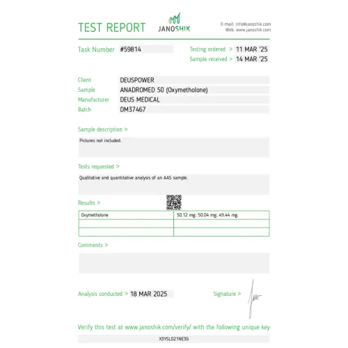 ANADROMED 50 (Oxymetholone)