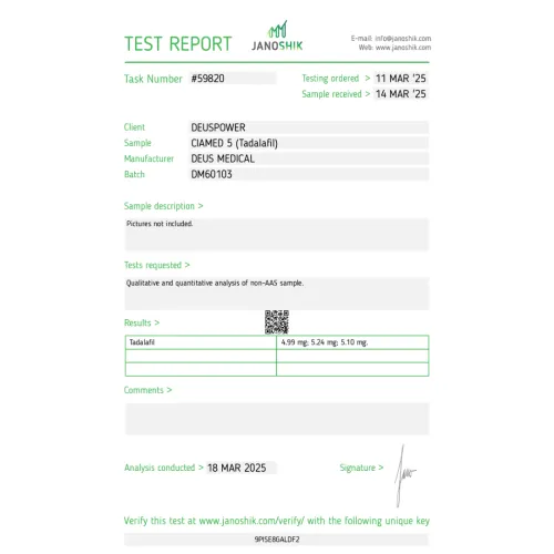 CIAMED 5 (Tadalafil) - Cialis