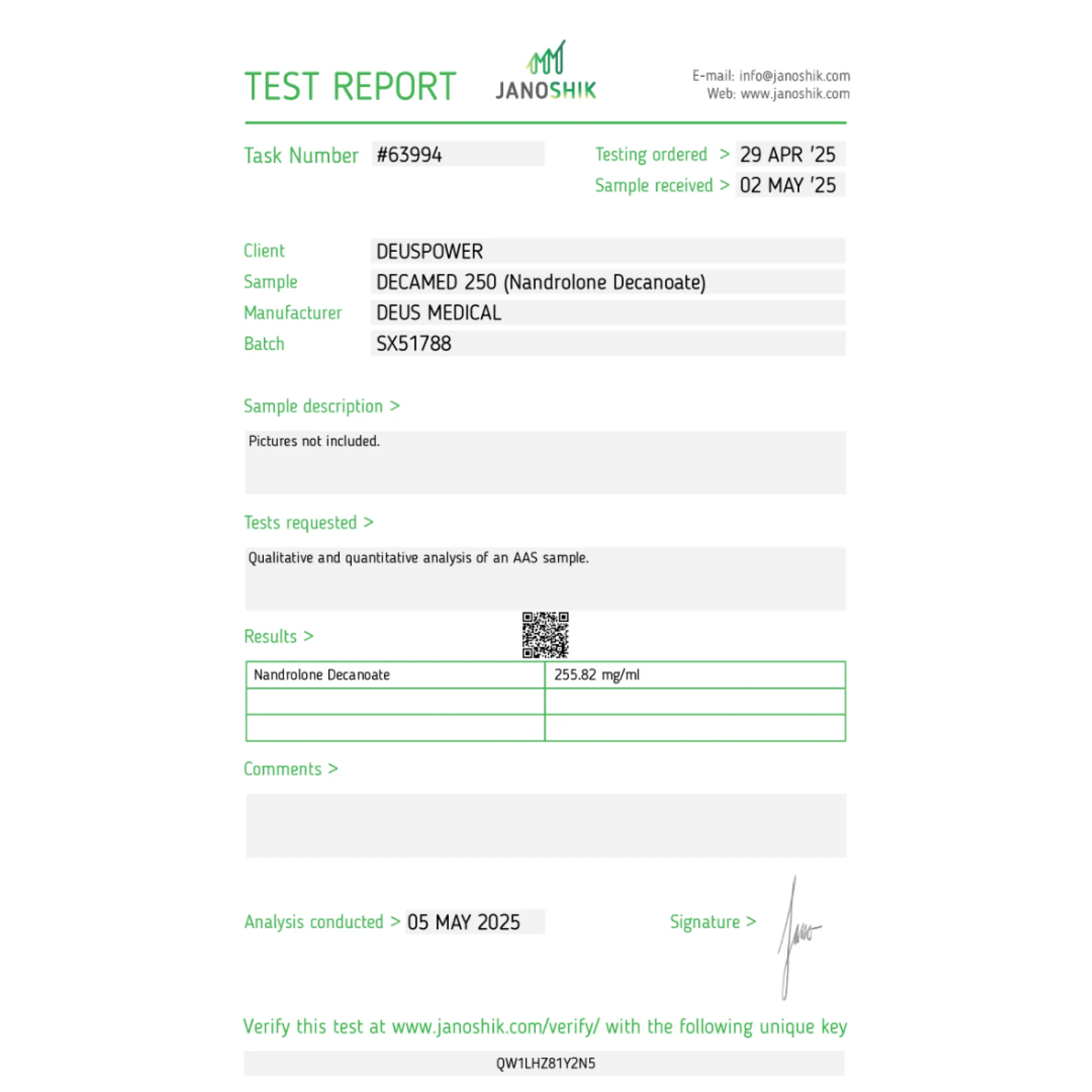 DECAMED 250 (Nandrolone Decanoate), Deus Medical, Buy Steroids Online - helixamed.com