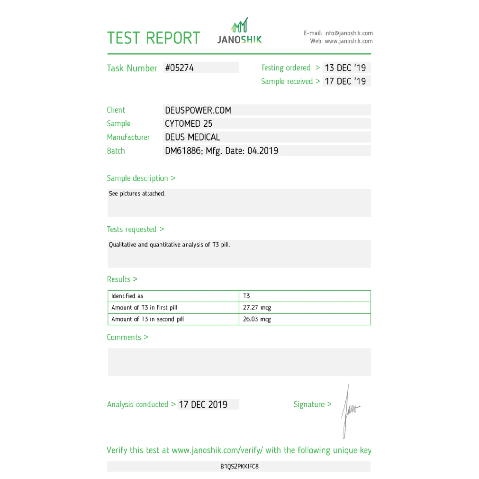 CYTOMED 25 (Liothyronine Sodium (T3)), Deus Medical, Buy Steroids Online - helixamed.com
