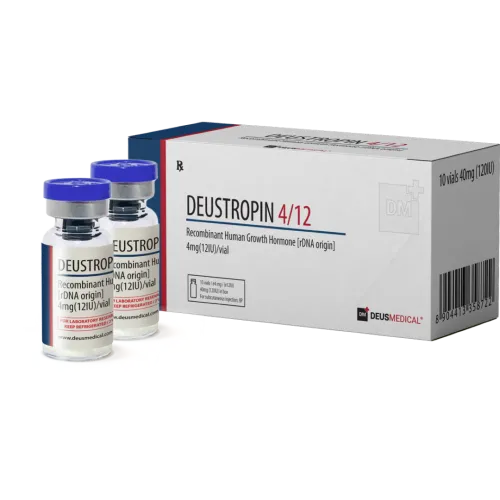 DEUSTROPIN 4/12 HGH 120iu (Somatropin) Hormone in Vials