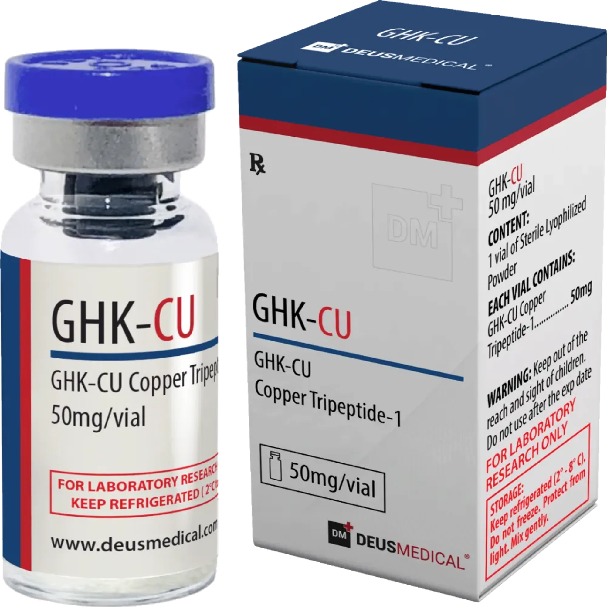 GHK-CU (GHK-CU Kupfertripeptid-1), Deus Medical, Steroide online kaufen – helixamed.com