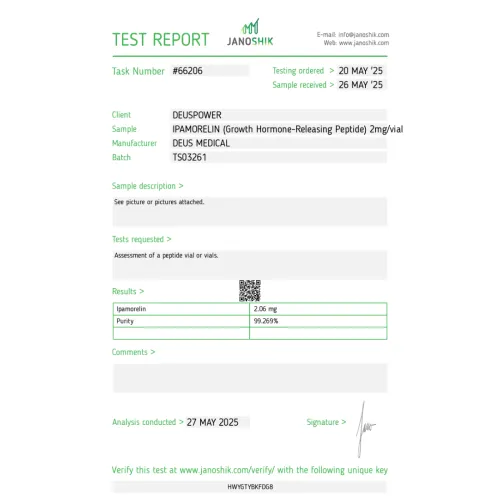 IPAMORELIN (Wachstumshormon Freisetzendes Peptid)