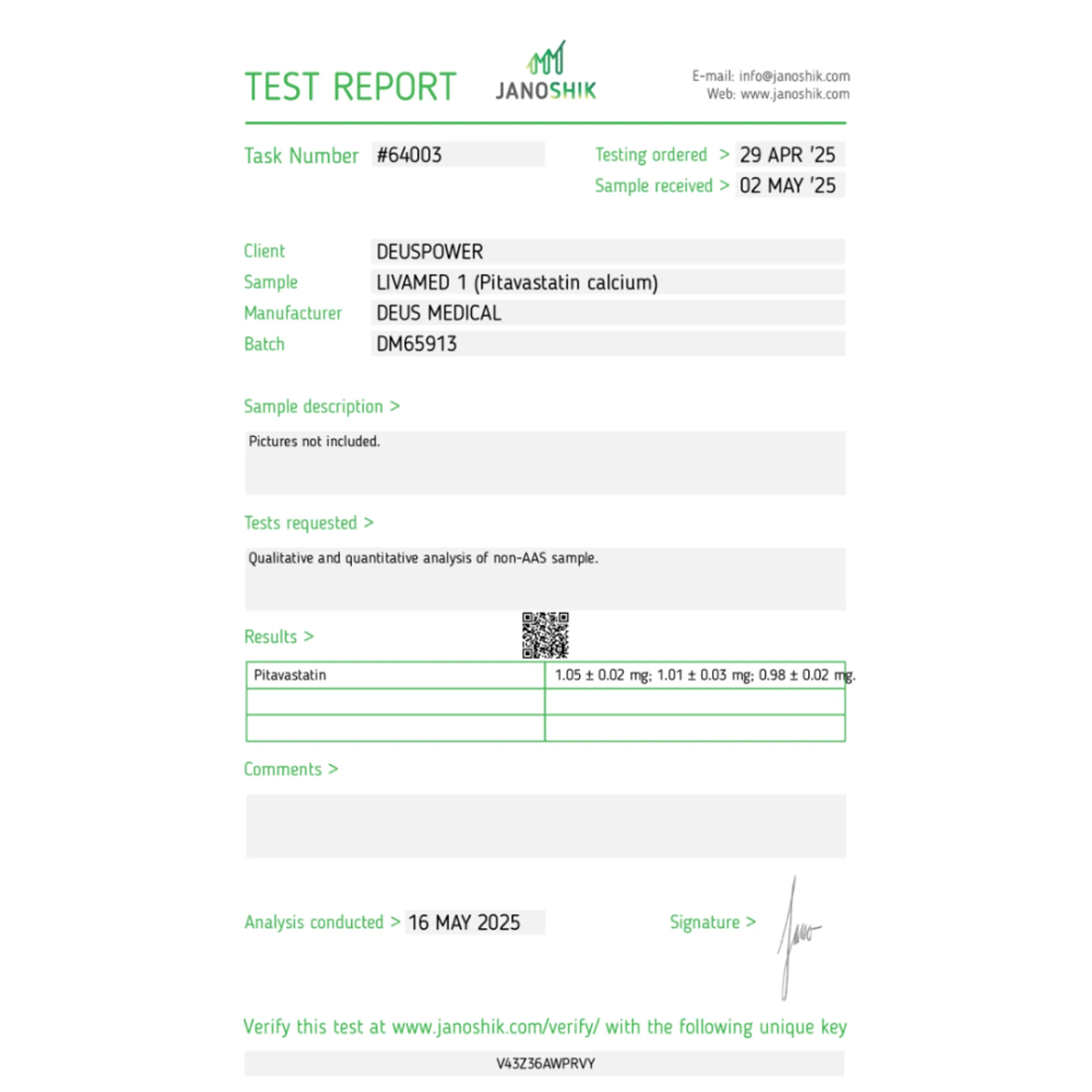 LIVAMED 1 (pitavastatin Calcium), Deus Medical, Koupit steroidy online – helixamed.com