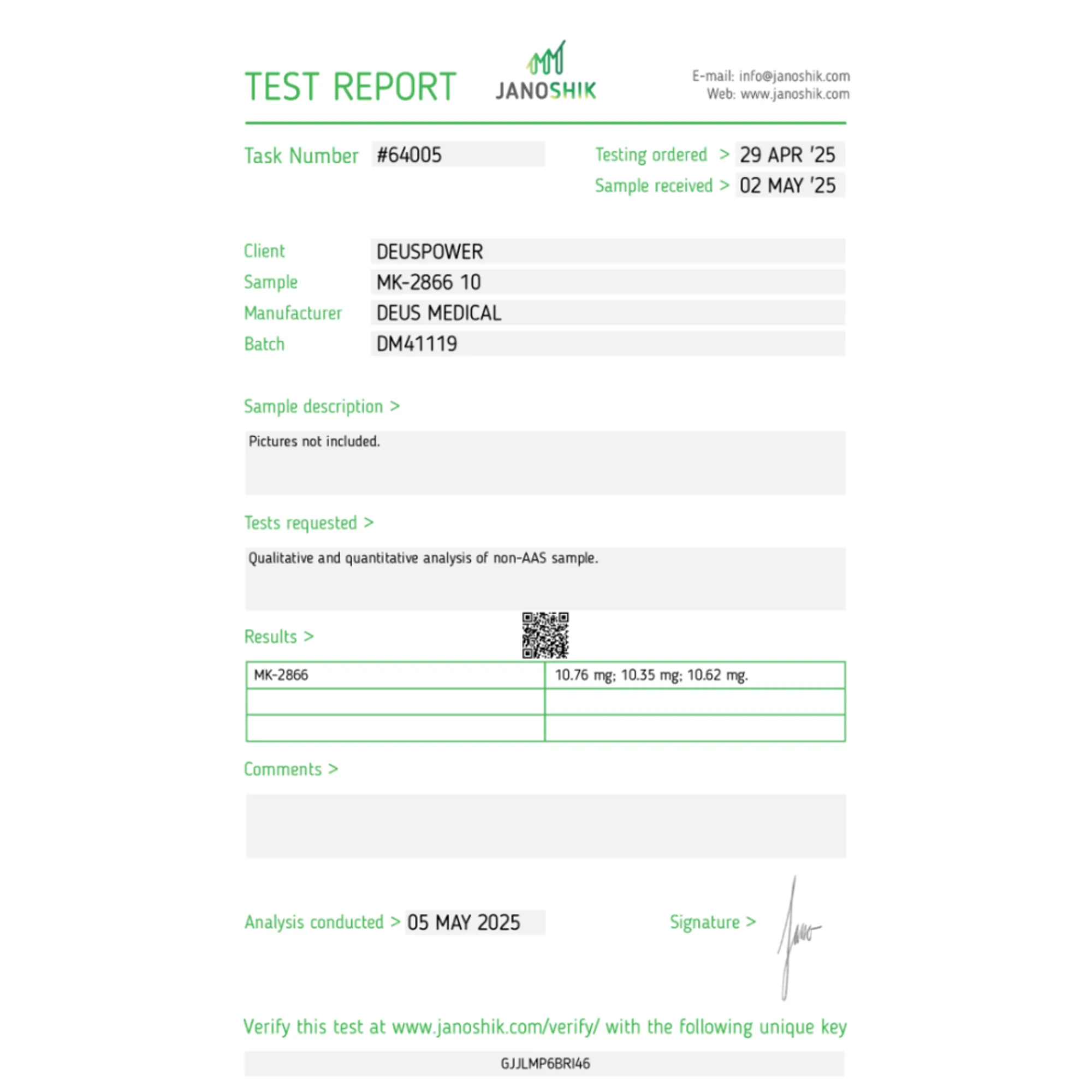 MK2866 10 (Ostarine), Deus Medical, Buy Steroids Online - helixamed.com
