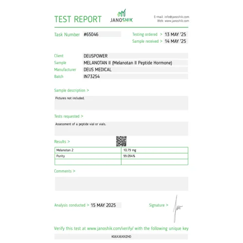 MELANOTAN II (Ormone Peptidico Melanotan II)
