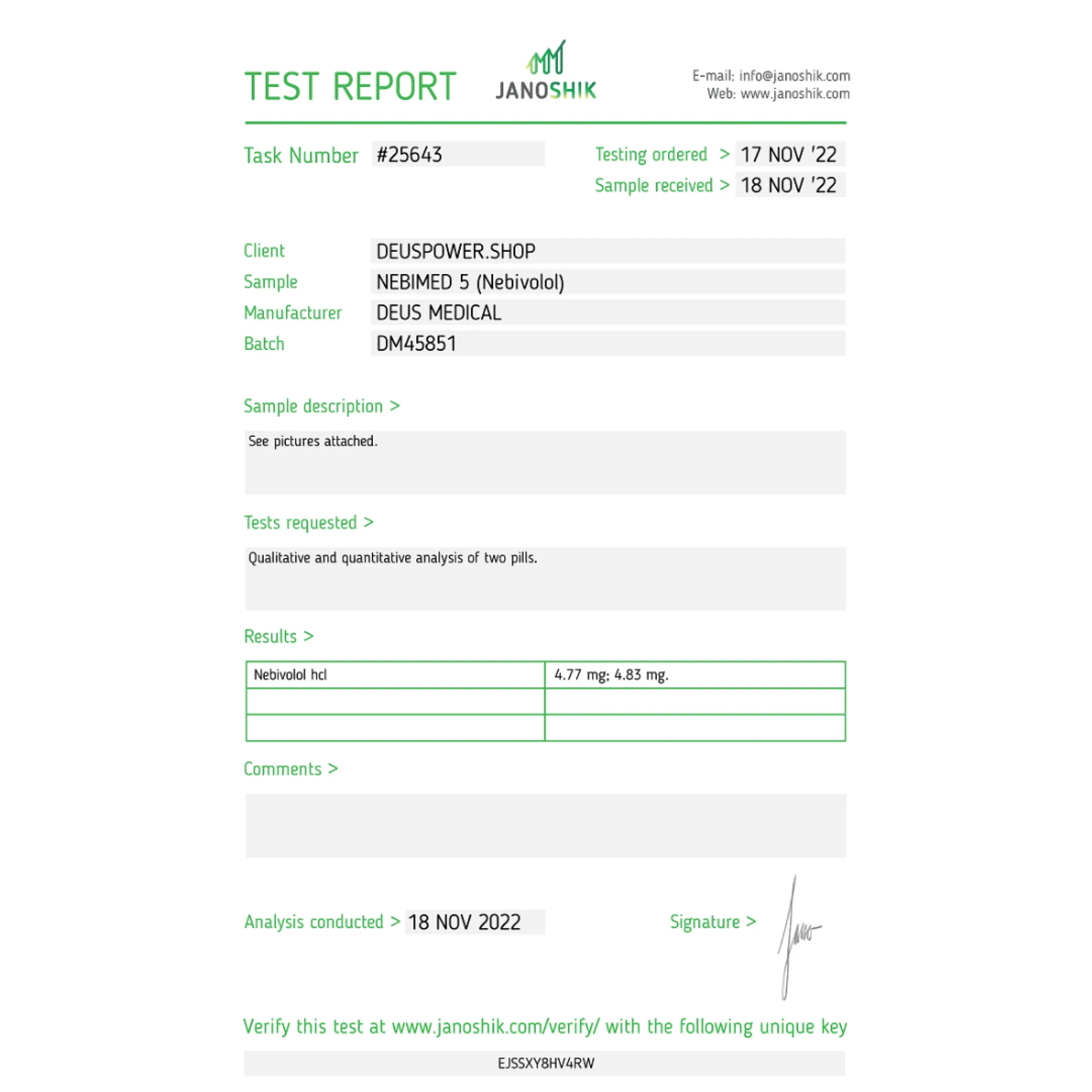 NEBIMED 5 (Nebivolol), Deus Medical, Koupit steroidy online – helixamed.com