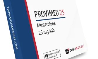 Overview of PROVIMED 25 (Mesterolone)