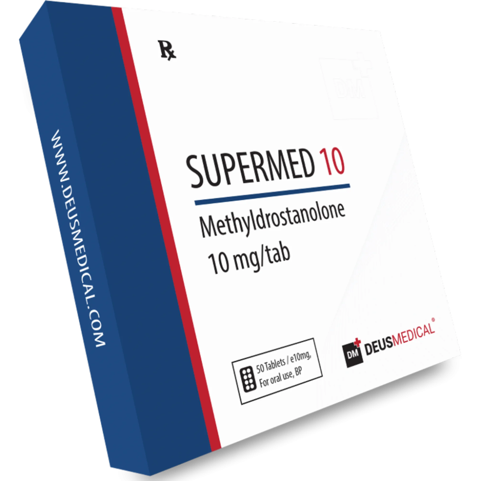 SUPERMED 10 (Methyldrostanolone), Deus Medical, Buy Steroids Online - helixamed.com