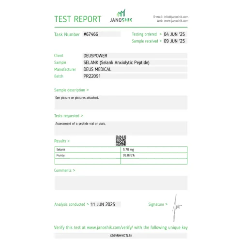 SELANK (Selank Anxiolytický peptid)