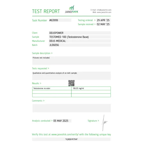 TESTOMED 100 (Testosterone Base)