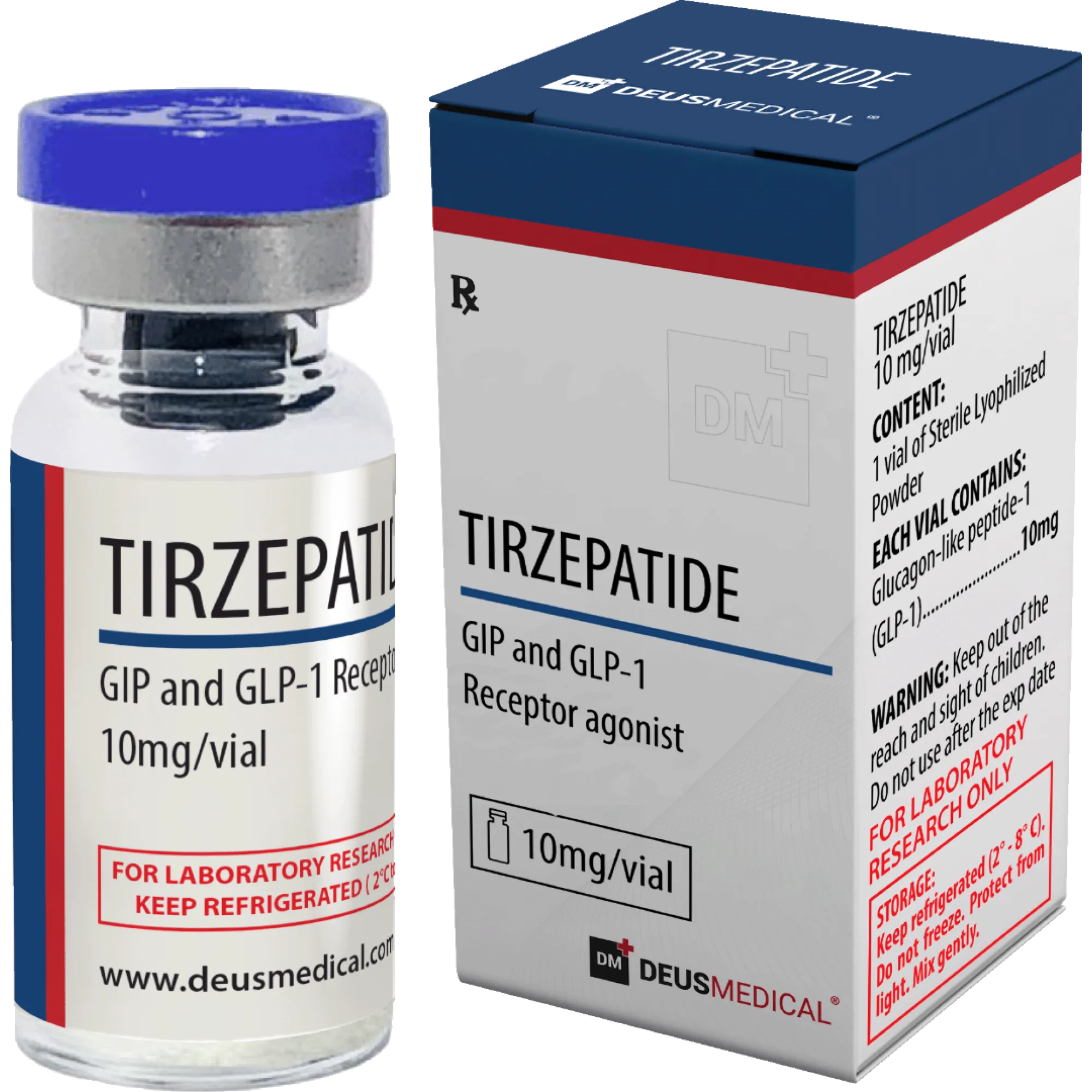 Tirzepatide (Tirzepatide GIP et GLP-1 Receptor Agonist), Deus Medical, Acheter des stéroïdes en ligne - helixamed.com