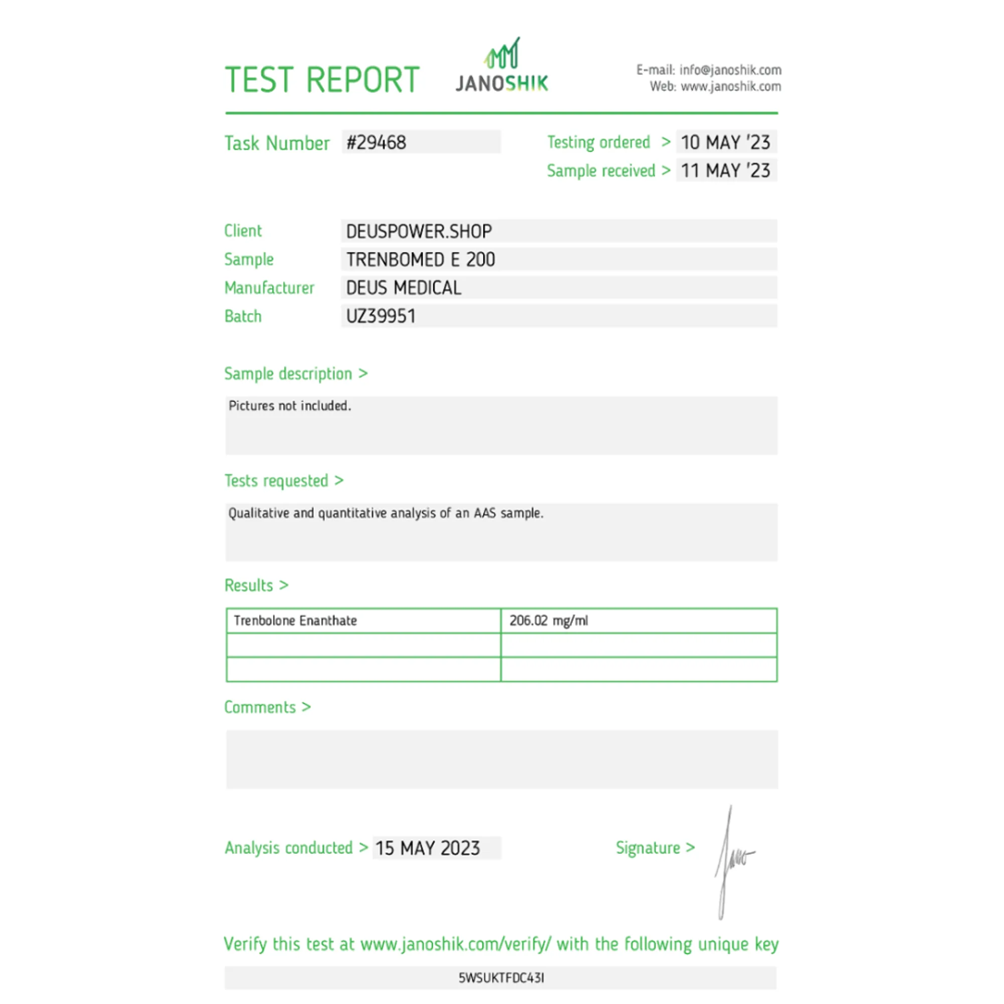TRENBOMED E 200 (Trenbolon Enantat), Deus Medical, Kaufen Sie Steroide Online - helixamed.com