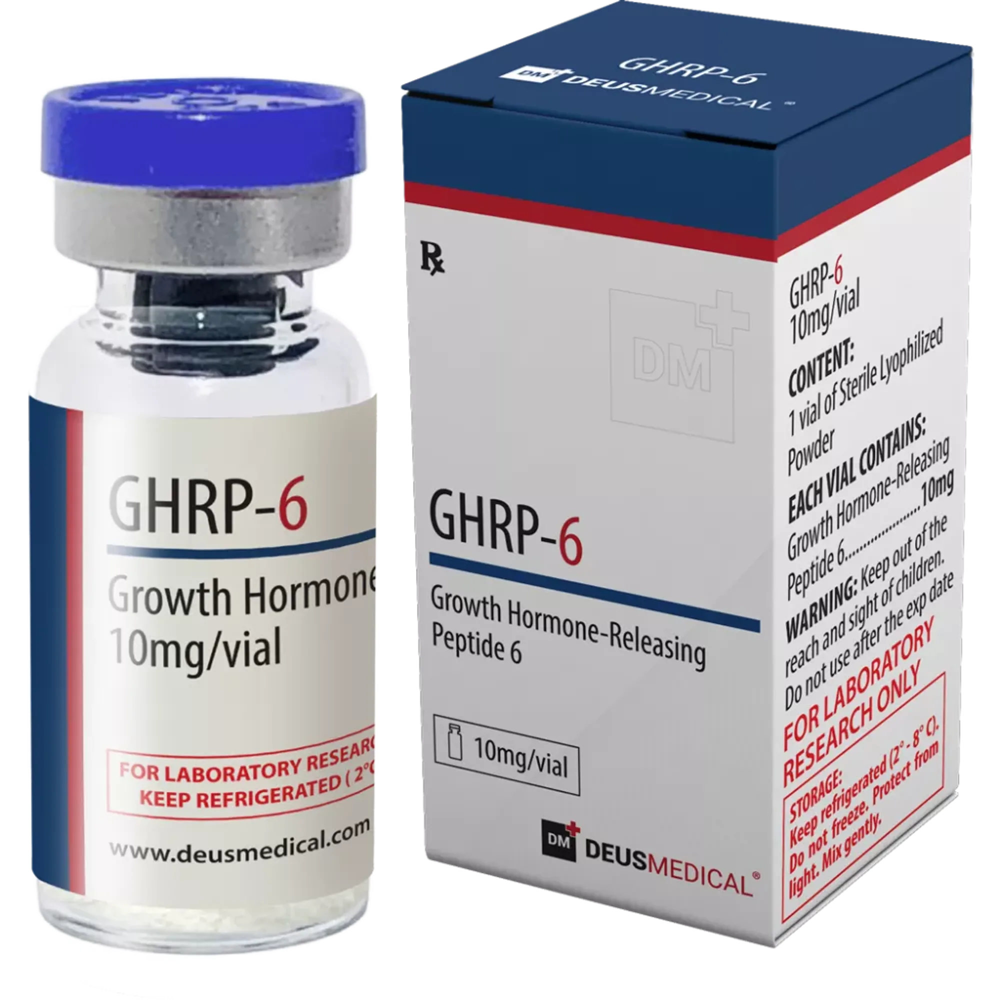 GHRP-6 (peptid uvolňující růstový hormon 6), Deus Medical, Koupit steroidy online – helixamed.com