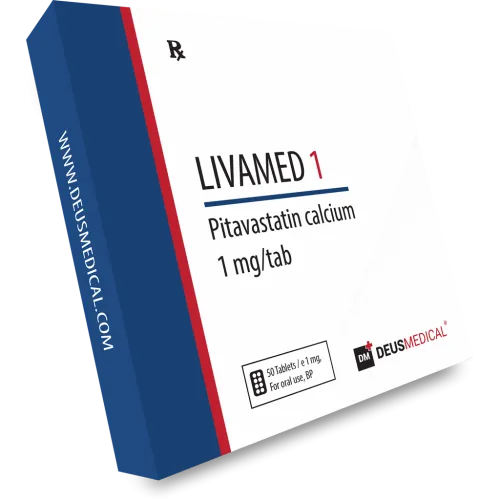 LIVAMED 1 (pitavastatin vápník)