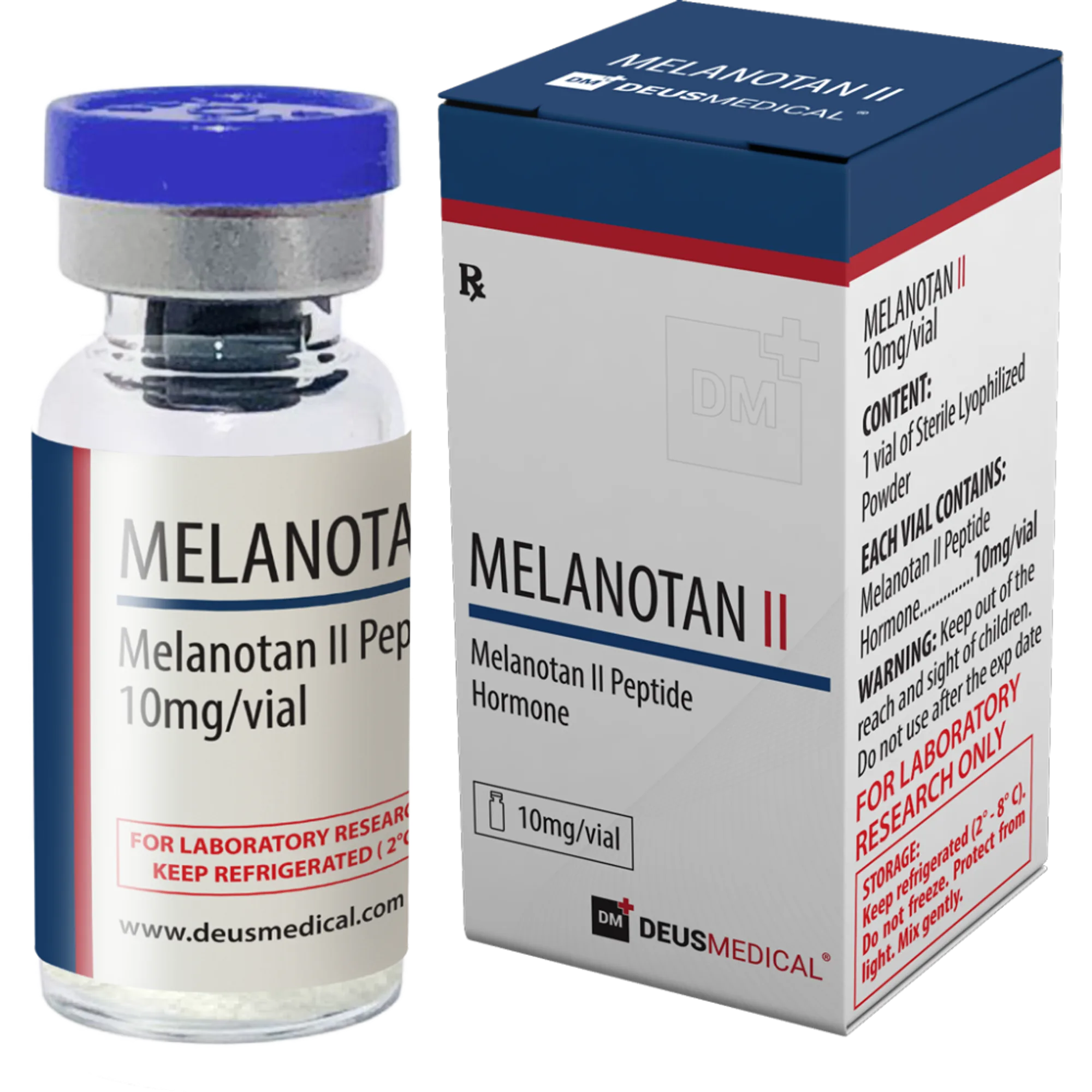 MELANOTAN II (peptidový hormon Melanotan II), Deus Medical, Koupit steroidy online - helixamed.com