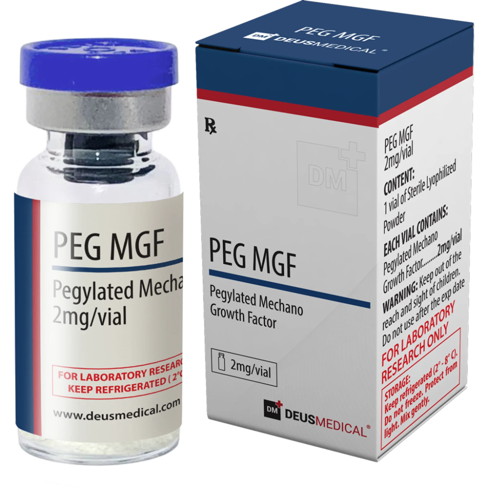 PEG MGF (Pegylated Mechano Growth Factor), Deus Medical, Buy Steroids Online - helixamed.com