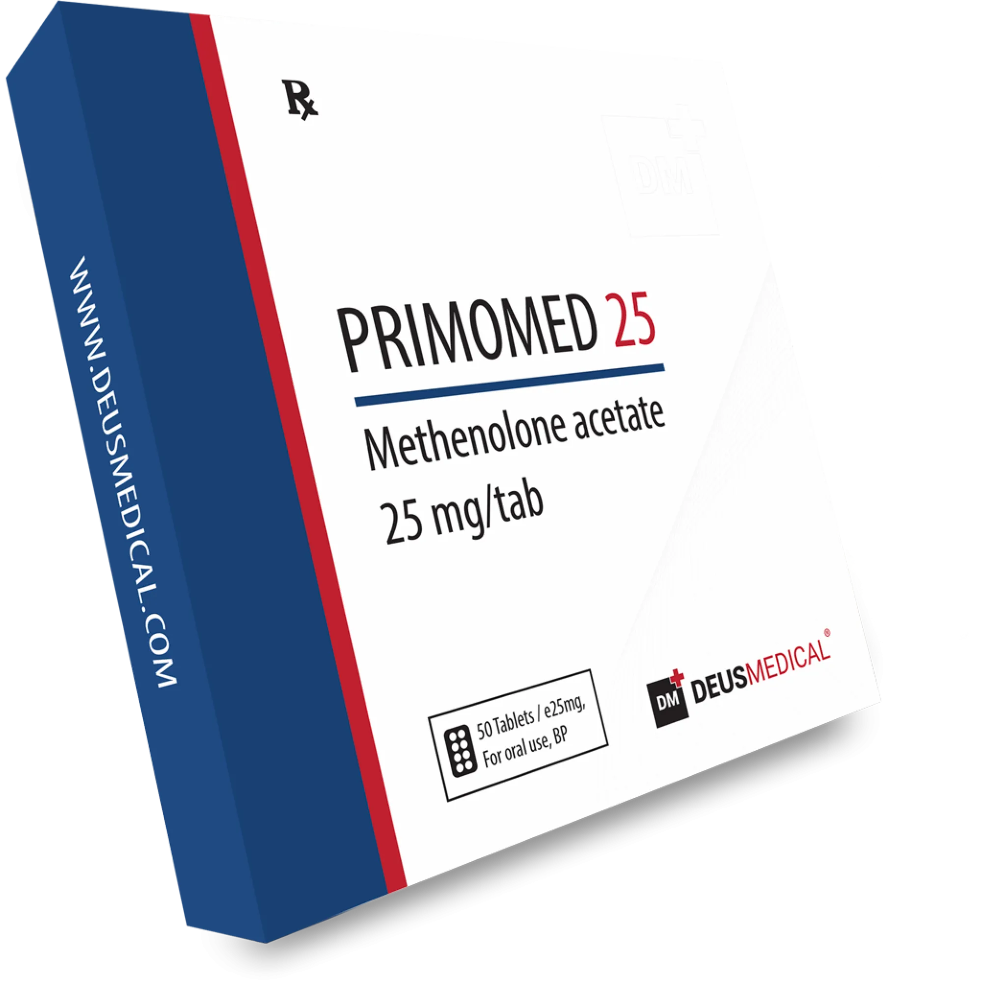 PRIMOMED 25 (acetato de metenolona), Deus Medical, compre esteroides en línea - helixamed.com