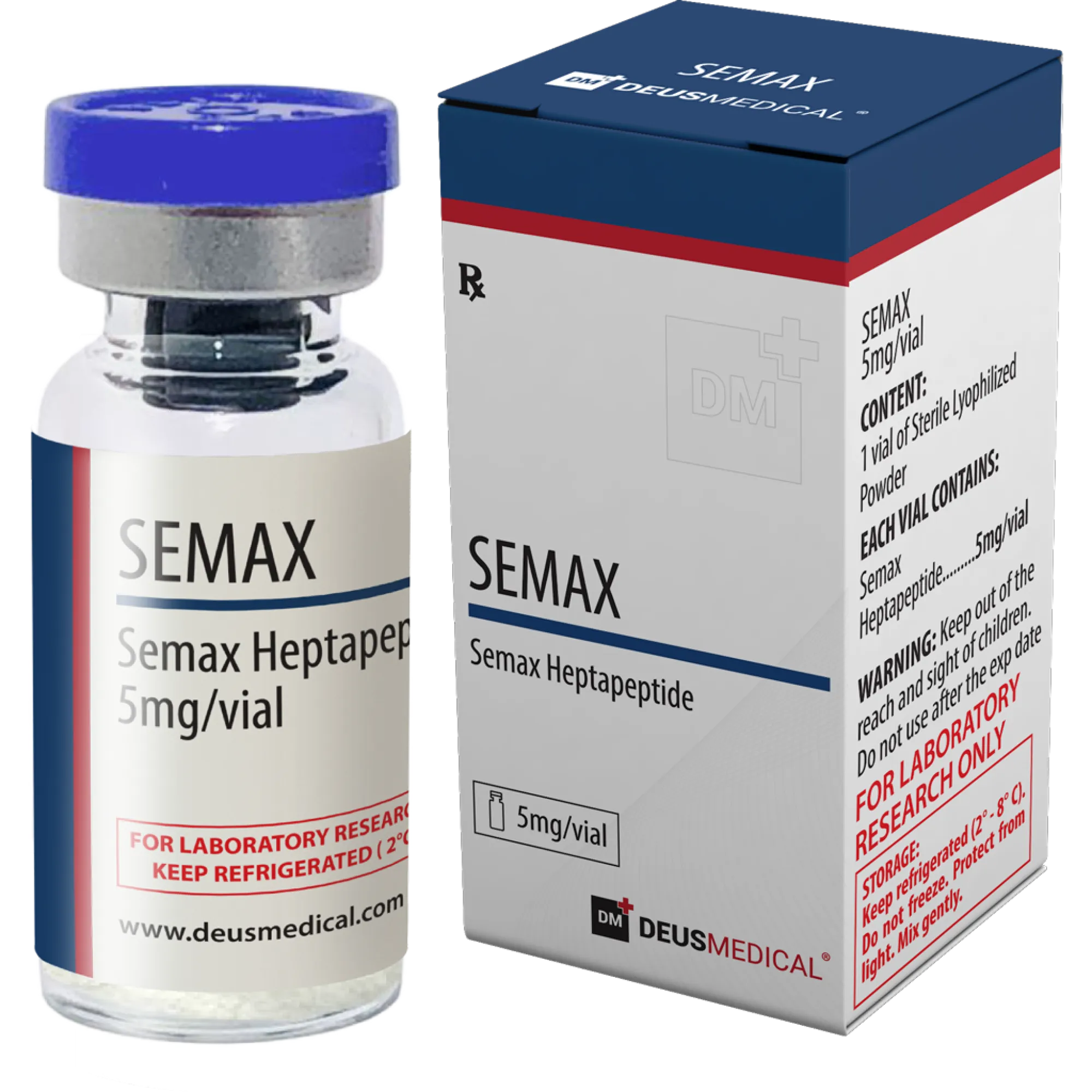 SEMAX (Semax Heptapeptide), Deus Medical, Köp steroider online - helixamed.com