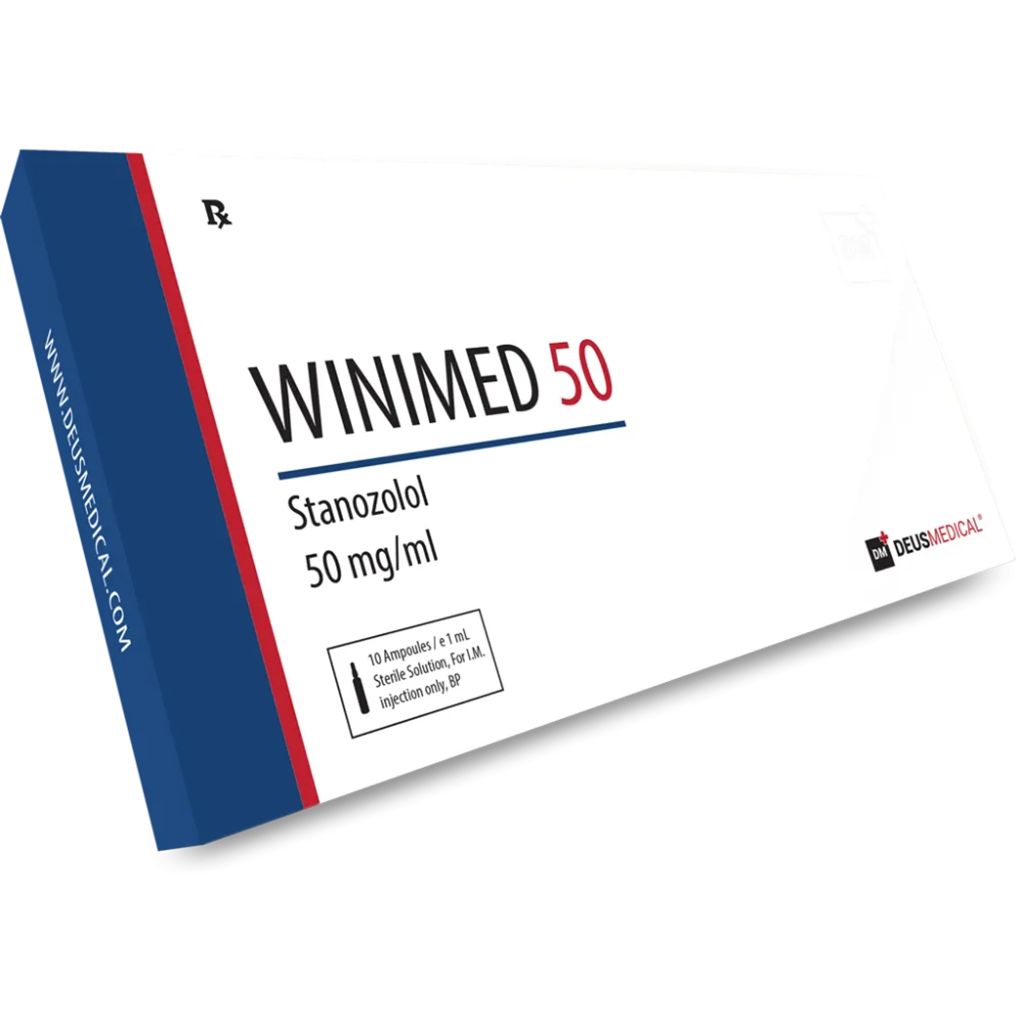 WINIMED 50 Stanozolol 50mg/ml ampoules, HelixaMed