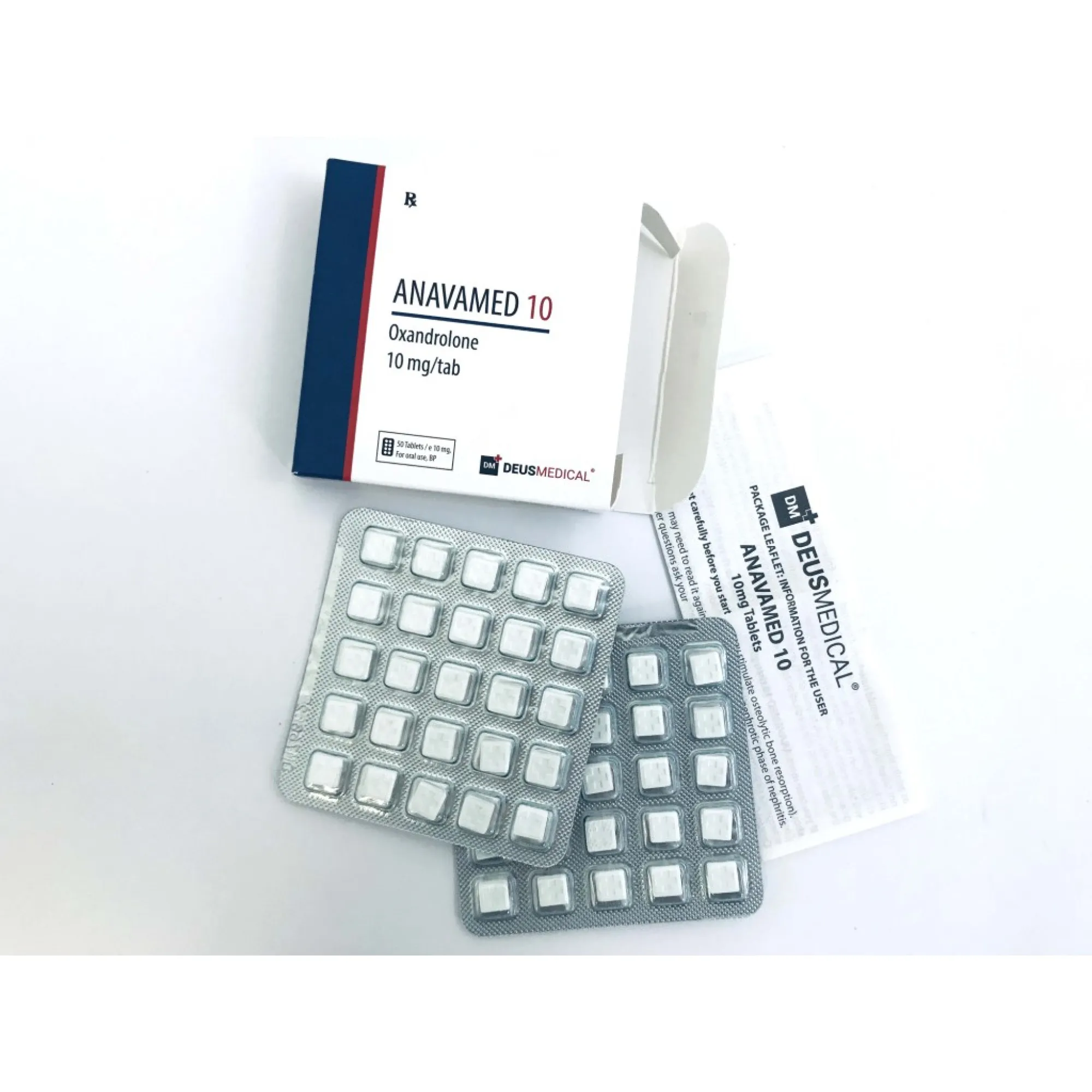 ANAVAMED 10 (Ossandrolone), Deus Medical, Acquista Steroidi Online - helixamed.com