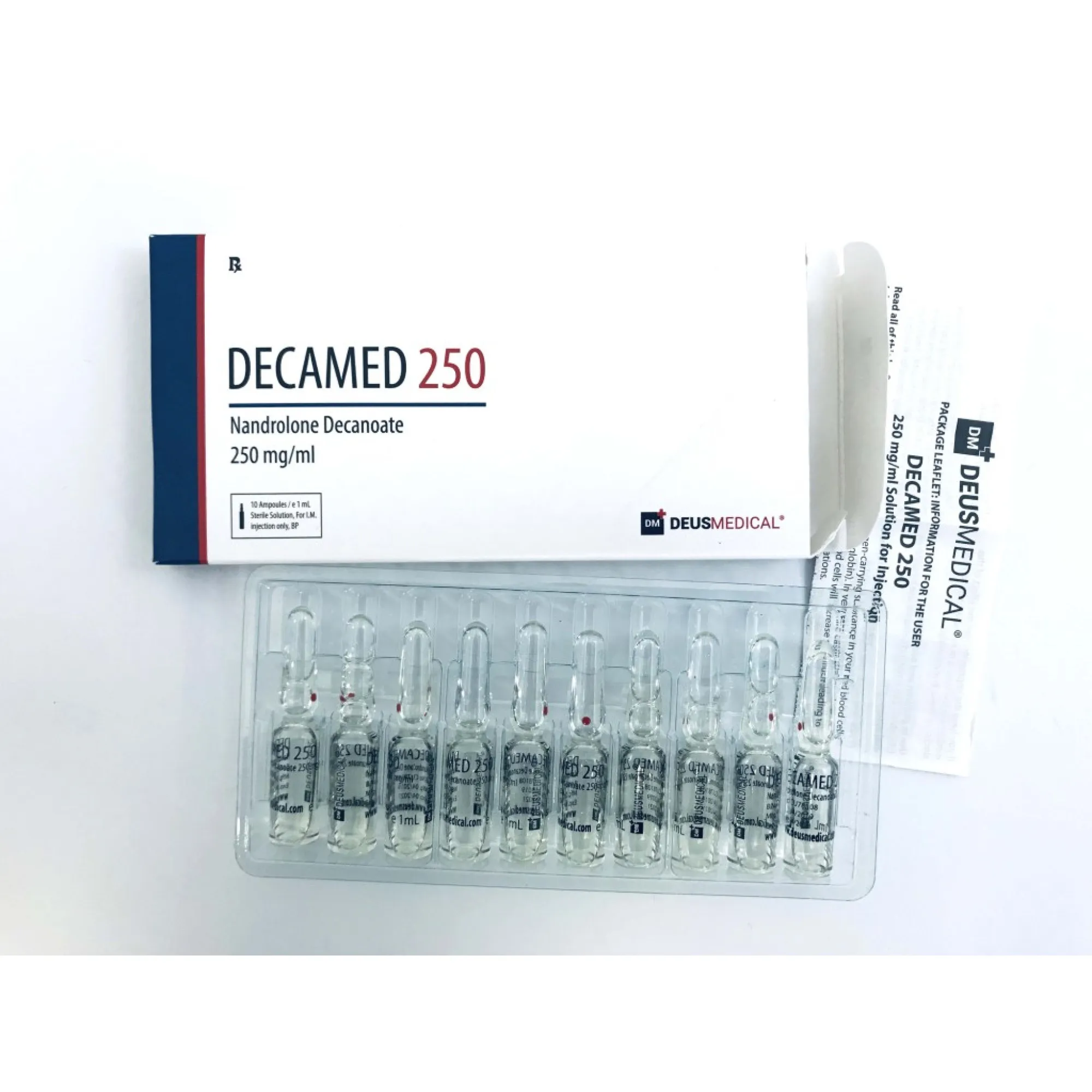 DECAMED 250 (Nandrolone Decanoate), Deus Medical, Buy Steroids Online - helixamed.com