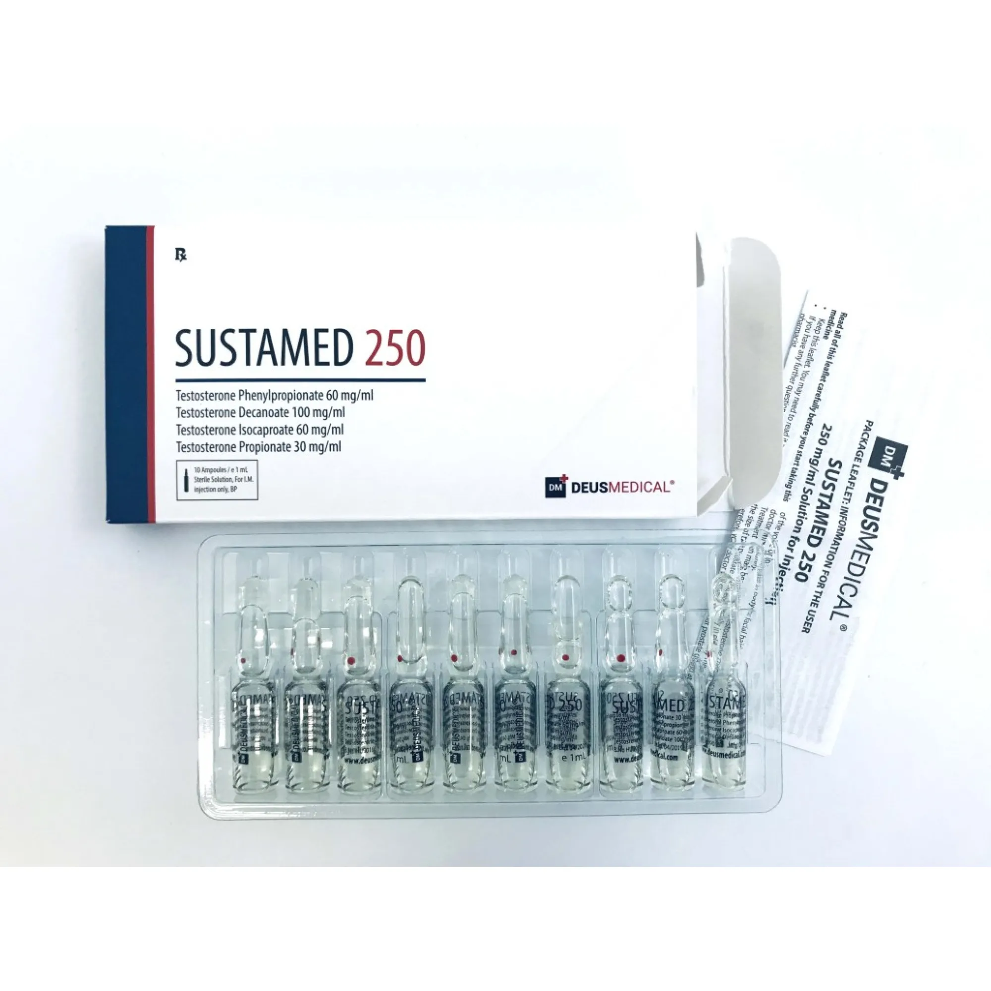 SUSTAMED 250 (Sustanon), Deus Medical, Buy Steroids Online - helixamed.com