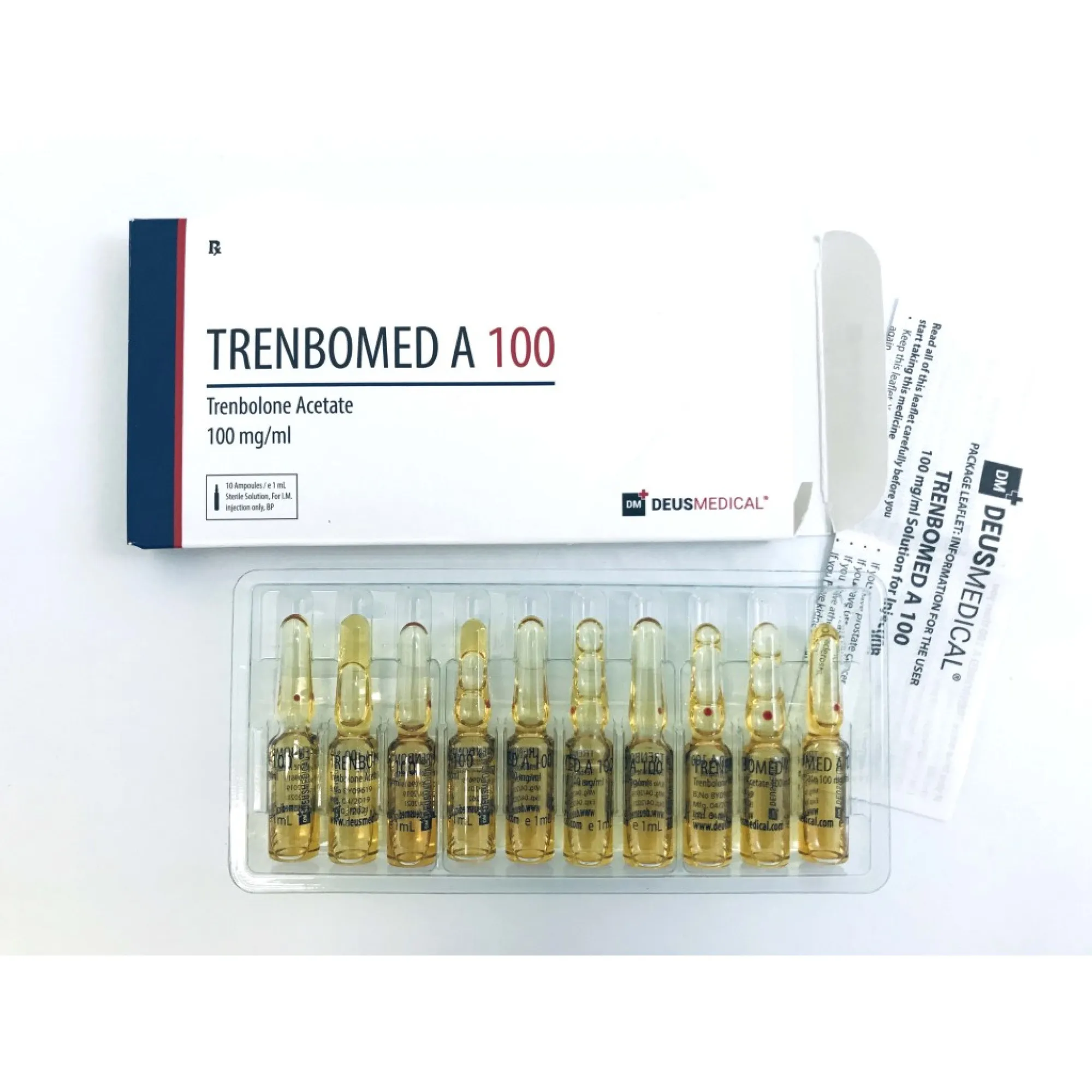 TRENBOMED A 100 (Trenbolon Acetat), Deus Medical, Kaufen Sie Steroide Online - helixamed.com