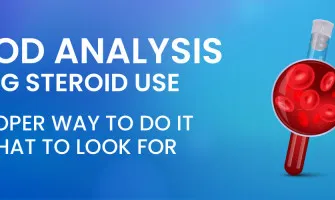 Blood analysis during steroids use