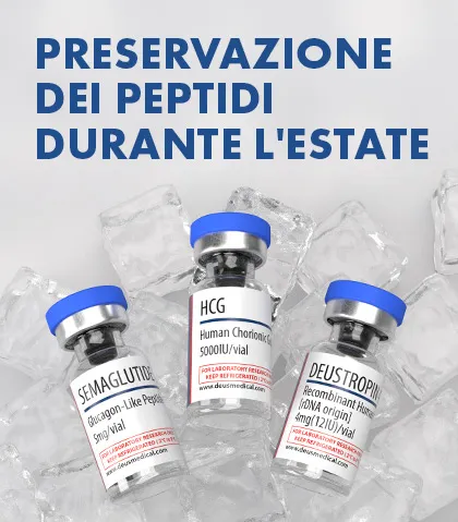 Preservare i peptidi durante l'estate: una guida completa per una conservazione ottimale